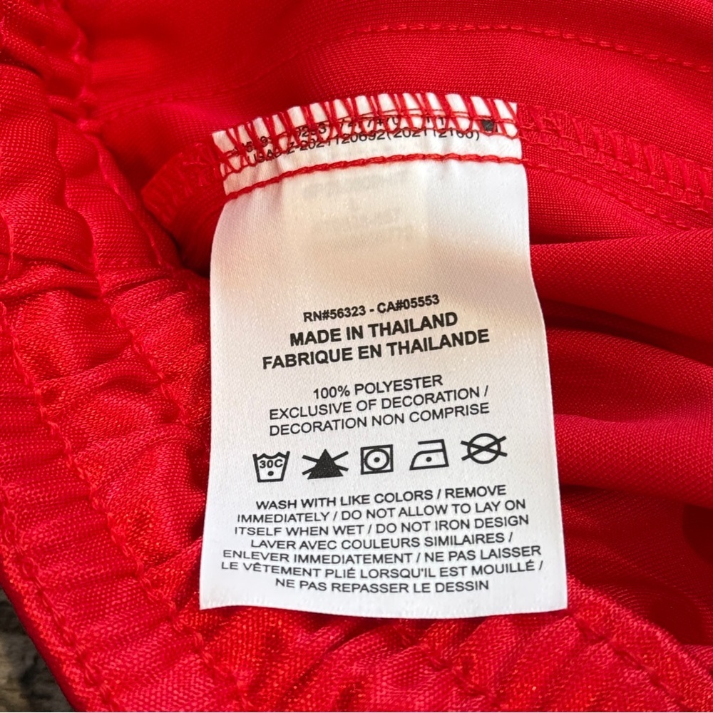 Nike Air Jordan Women’s Jumpman Basketball Shorts Red Large AT0538-657 NWT - Picture 6 of 14